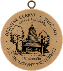 Turistická známka (SK) č. 270 - Tročany