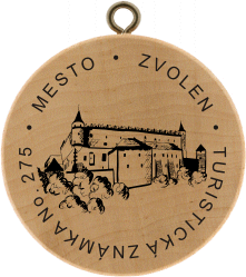 Turistická známka (SK) č. 275 - Zvolen