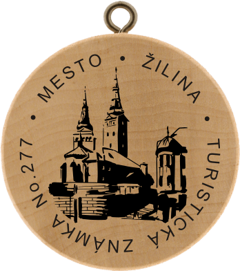 Turistická známka (SK) č. 277 - Žilina