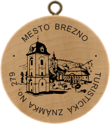 Turistická známka (SK) č. 279 - Brezno