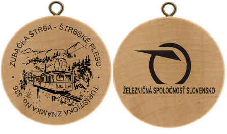 Turistická známka (SK) č. 336 - Ozubnicová železnica