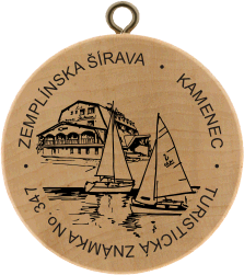 Turistická známka (SK) č. 347 - Zemplínska šírava-Kamenec
