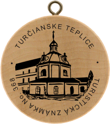 Turistická známka (SK) č. 368 - Turčianske Teplice