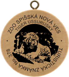 Turistická známka (SK) č. 378 - ZOO Spišská Nová Ves