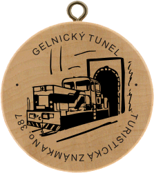 Turistická známka (SK) č. 387 - Gelnicky tunel