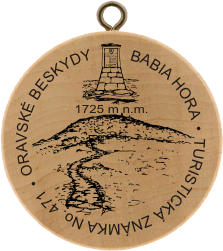 Turistická známka (SK) č. 471 - Babia hora