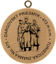 Turistická známka (SK) č. 475 - Dargovský priesmyk