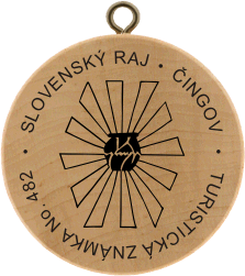 Turistická známka (SK) č. 482 - Čingov