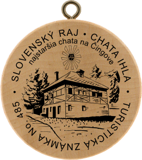 Turistická známka (SK) č. 485 - Chata Ihla
