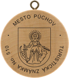 Turistická známka (SK) č. 510 - Púchov
