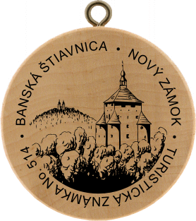 Turistická známka (SK) č. 514 - Banská Štiavnica - Nový zámok