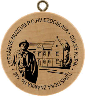 Turistická známka (SK) č. 546 - Literárne múzeum P.O.Hviezdoslava