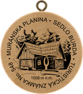 Turistická známka (SK) č. 548 - Sedlo Burda
