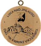 Turistická známka č. 1850 - Luka nad Jihlavou