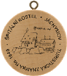 Turistická známka č. 1849 - Špitální kostel Jáchymov