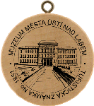 Turistická známka č. 1851 - Muzeum města Ústí nad Labem