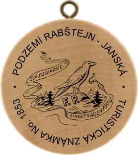 Turistická známka č. 1853 - Podzemí Rabštejn - Janská
