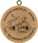 Turistická známka č. 1853 - Podzemí Rabštejn - Janská