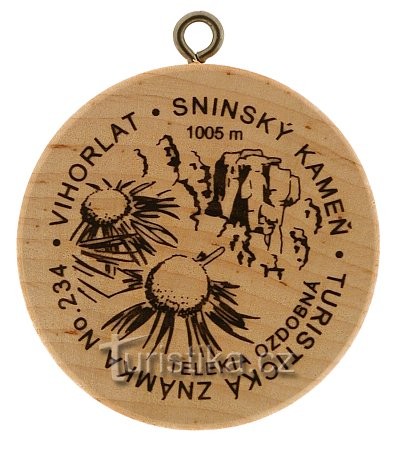 Turistická známka (SK) č. 234 - Sninský kameň
