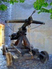 Pražský hrad - Kuše ze Zlaté uličky 