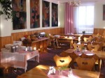 Cyklisté vítáni - Hotel Eduard - restaurace