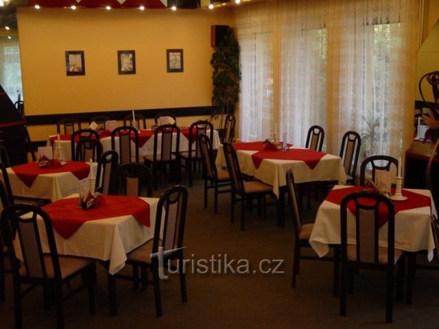 Sport Hotel Houštka - restaurace