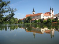 Pohled přes Ulický rybník