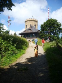 rozhledna a turistická chata
