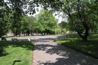Praha, Bubeneč - park Generála Lázaro Cárdenase