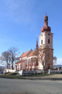 Nepomuk - kostel svatého Jakuba