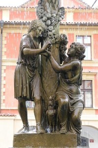 Praha, Staré Město - Wimmerova kašna