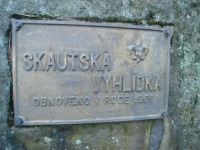 Skautská vyhlídka v Prachovských skalách