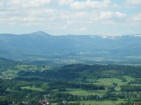 Krkonoše se Sněžkou, zoom