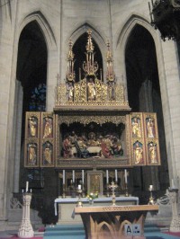 Chrám sv. Barbory - hlavní oltář