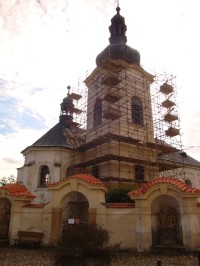 Manětín – kostel sv. Jana Křtitele