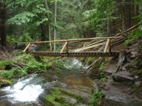 Vodopády Bílé Opavy - výstup z Karlovy Studánky