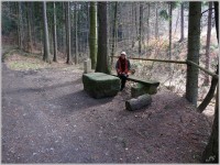 Studánka Panny Marie, odpočívadlo