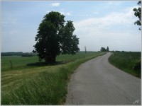 11-Kaplička s kostelem u Hrádku