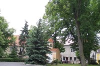 4.Pohled na kapli od nedostavěného kláštera Klarisek