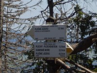 Rozcestník u Stifterova památníku