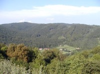 výhled od hradu