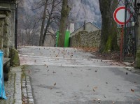 příjezd do obory