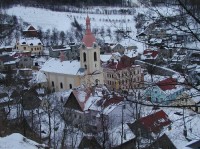 Štramberk v zimě