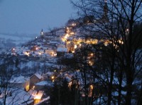Štramberk v zimě