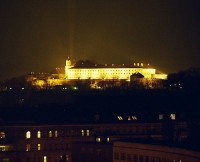 Špilberk v noci