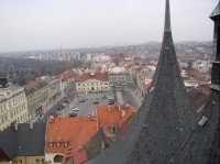 Louny - z věže kostel sv. Mikuláše