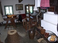 Skanzen-interiér chalupy