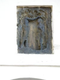 Detail výzdoby kapličky u pramene