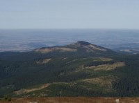 Králický Sněžník - výhled na polsko