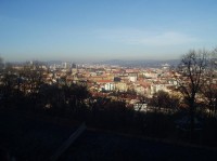 pohled na město